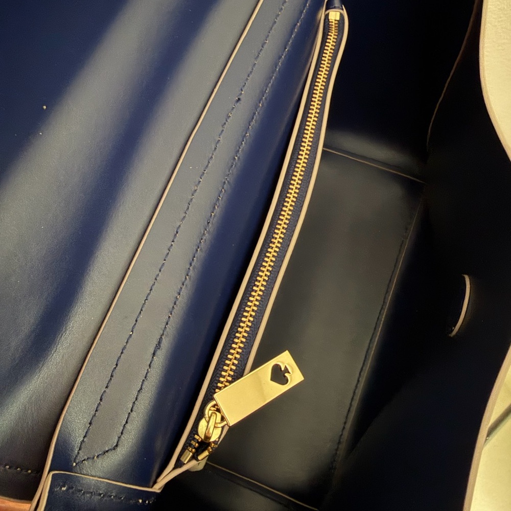 Kate Spade Arbour Hill Lilah Satchel Crossbody Beige Neutral Leather - Picture 8 of 9